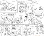  comic equine female feral ferret fluttershy_(mlp) food friendship_is_magic horse lagomorph mammal mustelid my_little_pony pegasus pony rabbit shuffle shuffle001 wings 