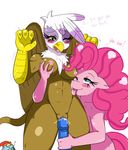  dildo female friendship_is_magic gilda_(mlp) lesbian my_little_pony pinkie_pie_(mlp) sex_toy sssonic2 