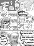  buwaro_elexion canine clothed clothing comic demon drooling female greyscale hair iratu_elexion jakkai kieri_suizahn male mammal monochrome mysterious_messiah rhea_snaketail sakido_elexion saliva shocked slightly_damned uhoh webcomic wolf yellowpower 