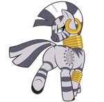  butt darkpandax dat_plot ear_piercing equine female feral friendship_is_magic looking_back mammal my_little_pony neck_rings piercing plain_background solo transparent_background zebra zecora_(mlp) 