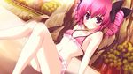 bikini game_cg hyper_highspeed_genius red_hair swimsuit tagme_(character) yukiwo 