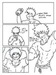  abs comic flex inflation muscle muscles naruto pika626 solo uzumaki_naruto 