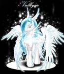  equine female hair hasbro horse legacy350 mammal my_little_pony pegasus pony solo valkyrie_(legacy) wings 