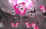  equine female friendship_is_magic horse my_little_pony pinkie_pie_(mlp) pony rift rock tower tree wood 