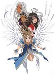  ah_my_goddess belldandy screening skuld urd wings 