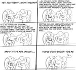  &hearts; acceptance alot black_and_white comic crying female feral fluttershy_(mlp) friendship_is_magic friendshipping hasbro kissing lesbian licking monochrome my_little_pony pinkie_pie_(mlp) plain_background self_doubt sketch speccysy tongue white_background 