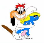  droopy smurfette tagme tanya the_smurfs 