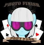  &#9824; &#9827; &#9830; ace_of_clubs ace_of_diamonds ace_of_hearts ace_of_spades card equine eyewear female friendship_is_magic glasses hair hasbro horse mammal my_little_pony photo_finish_(mlp) playing_card pony solo text unknown_artist white_hair 