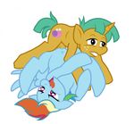  friendship_is_magic my_little_pony rainbow_dash snails sweetjeff 