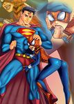  arabatos crossover dc marvel may_parker mc2 spider-girl superman 