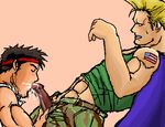  guile ryu street_fighter tagme 