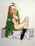  artchild christmas gwen_stacy marvel spider-man 