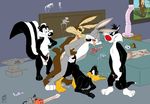  bugs_bunny daffy_duck emptyset foghorn_leghorn lola_bunny looney_tunes pepe_le_pew space_jam sylvester wile_e_coyote 