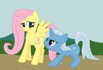  fluttershy friendship_is_magic my_little_pony proteus_iii trixie 