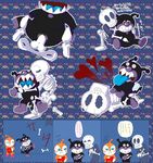  anpanman baikinman horaaman horrorman rule_63 skeleton 