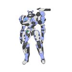  armored_core armored_core_4 fanart flat_color from_software mecha no_humans solo white_background 
