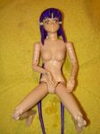  breasts cum doll_joints feet figure long_hair lying masaki_aeka_jurai no_nipples no_pussy nude on_back photo purple_hair red_eyes semen_on_figure small_breasts smile solo tenchi_muyou! twintails very_long_hair 