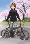  bicycle boots ebifly folding_bicycle gloves ground_vehicle jacket military military_uniform original solo sunglasses uniform 