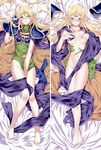  blonde_hair blush dakimakura deedlit elf green_eyes long_hair pointy_ears record_of_lodoss_war 