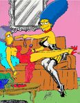  marge_simpson selma_bouvier tagme the_simpsons 