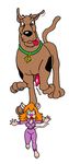  chip_&#039;n_dale_rescue_rangers crossover dennis_clark gadget_hackwrench scooby-doo 