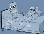  alvin_and_the_chipmunks bed blush bottomless bulge chipettes chipmunk clothed clothing cub cum cute eyewear female fluffy_tail glasses greyscale half-dressed jeanette_miller lando male mammal monochrome pussy rodent seth-iova simon_seville topless underwear wet_spot young 