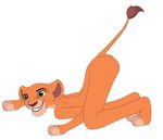  anthro anthrofied butt cub cute disney feline female kiara lion mammal nude raised_tail solo the_lion_king tlk92024 young 