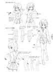  1girl absurdres artist_request copyright_request highres how_to monochrome translation_request 