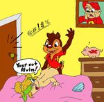  alvin_seville blindfold blue_eyes brittany_miller chip_&#039;n_dale_rescue_rangers chipettes chipmunk dale disney female forced jk male mammal nude panties rape rodent underwear window 