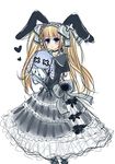  &hearts; animal_ears doll dress female human lolita mammal meawsy plain_background rabbit_ears solo white_background young 