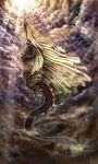  dragon fins highres kosagi_rie monster monster_hunter monster_hunter_portable_3rd no_humans sky wings 