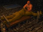  bdsm cbt cock_and_ball_torture dwarf gay human humanoid male mammal nude orc penis pubes sounding squeeze unknown_artist urethral urethral_penetration 