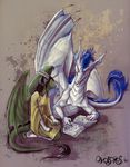  anthro book dragon female magic male nathradas pair pentagram rooth student study teacher 