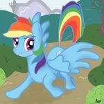  background canterlot dash equine female feral flakes friendship_is_magic hasbro horse mammal my_little_pony pegasus pony rainbow rainbow_dash_(mlp) simple_background solo wings 