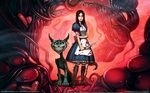  alice:_madness_returns alice_(wonderland) alice_in_wonderland american_mcgee's_alice cheshire_cat highres 