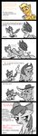  apple_bloom_(mlp) applebloom_(mlp) applejack_(mlp) camera comic cub equine female feral friendship_is_magic gavalanche hasbro hat horse mammal my_little_pony pony script young 