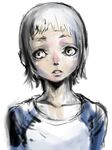  bad_id bad_pixiv_id character_request copyright_request matado short_hair silver_eyes silver_hair solo 