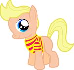  crossover equine foal friendship_is_magic hasbro horse lucas male mammal mother_3 my_little_pony plain_background pony solo transparent_background unknown_artist 