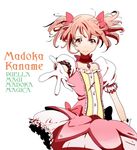  bad_id bad_pixiv_id character_name copyright_name foreshortening gloves highres kaname_madoka magical_girl mahou_shoujo_madoka_magica pink_eyes pink_hair short_hair short_twintails solo todoroki_suyoshi twintails 