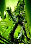  aeues bad_id bad_pixiv_id green gtx_480 highres male_focus monochrome nvidia personification solo spot_color 