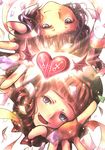  1girl aqua_eyes fingerless_gloves furfur gloves hat jailbird orange_hair otoko_no_ko umineko_no_naku_koro_ni zepar 