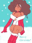  blush christmas dark_skin hmisao horinouchi mary mary_(pop'n_music) pixiv_thumbnail pop&#039;n_music pop'n_music resized snow 