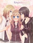  coat genderswap kingdom_hearts kingdom_hearts_358/2_days kingdom_hearts_ii namine roxas xion xion_(kingdom_hearts) 