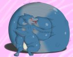  &lt;3 &lt;3_eyes belly belly_expansion big_belly big_breasts big_butt blue_scales blush breast_expansion breast_squish breasts butt butt_expansion digitigrade drooling egg egg_denial eggplay female from_behind_(disambiguation) holding_breast huge_breasts huge_butt hyper hyper_belly hyper_breasts hyper_pregnancy immobile inflation kobold looking_pleasured open_mouth orange_eyes oviposition pregnant pussy_blush pussy_juice reptile saliva scales scalie solo stamin-up thick_thighs tongue tongue_out weight_gain wide_hips 