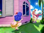  2girls against_tree age_difference bald bangs beach beard bent_over blue_hair blue_sky blush bow breasts bulma caterwaul censored clothed_female_nude_male cloud curly_hair curtains cushion doggystyle dragon_ball eavesdropping embarrassed facial_hair flower grass green_hair hair_ribbon hetero highleg highleg_panties house indoors island kame_house ladle large_breasts long_hair lunch_(dragon_ball) multiple_girls muten_roushi nightgown nipples nude ocean old_man outdoors palm_tree panties peeping ribbon sandals sea sex shorts side_ponytail sky sneakers squatting standing sun sunglasses sweat tree underwear vaginal vase voyeurism water wavy_hair window 