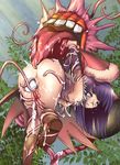  1girl alchemist alchemist_(ragnarok_online) anal blush bottle female girl glasses lap_together monster plant ragnarok_online tentacle vaginal 