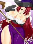  akasode_(tyaramu) breasts chyaramu cleavage dragon&#039;s_crown dragon's_crown hat huge_breasts sorceress_(dragon&#039;s_crown) sorceress_(dragon's_crown) staff vanillaware weapon 