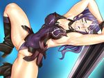  after_sex aftersex armpits breasts cattleya_(cosplay) cosplay cum cum_in_mouth cum_on_body cum_on_breasts cum_on_clothes cum_on_lower_body cum_on_upper_body facial glasses kodamashi large_breasts queen&#039;s_blade queen's_blade uncensored yanduma_kokoro_haru_~_omae_no_yome_ha_ore_no_mono_~ 