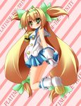  arc_system_works ass bell blazblue blazblue:_continuum_shift blonde_hair female gloves green_eyes hairband highres loli long_hair platinum_the_trinity ribbon solo 