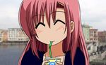  color hayate_no_gotoku! highres katsura_hinagiku long_hair pink_hair smile 